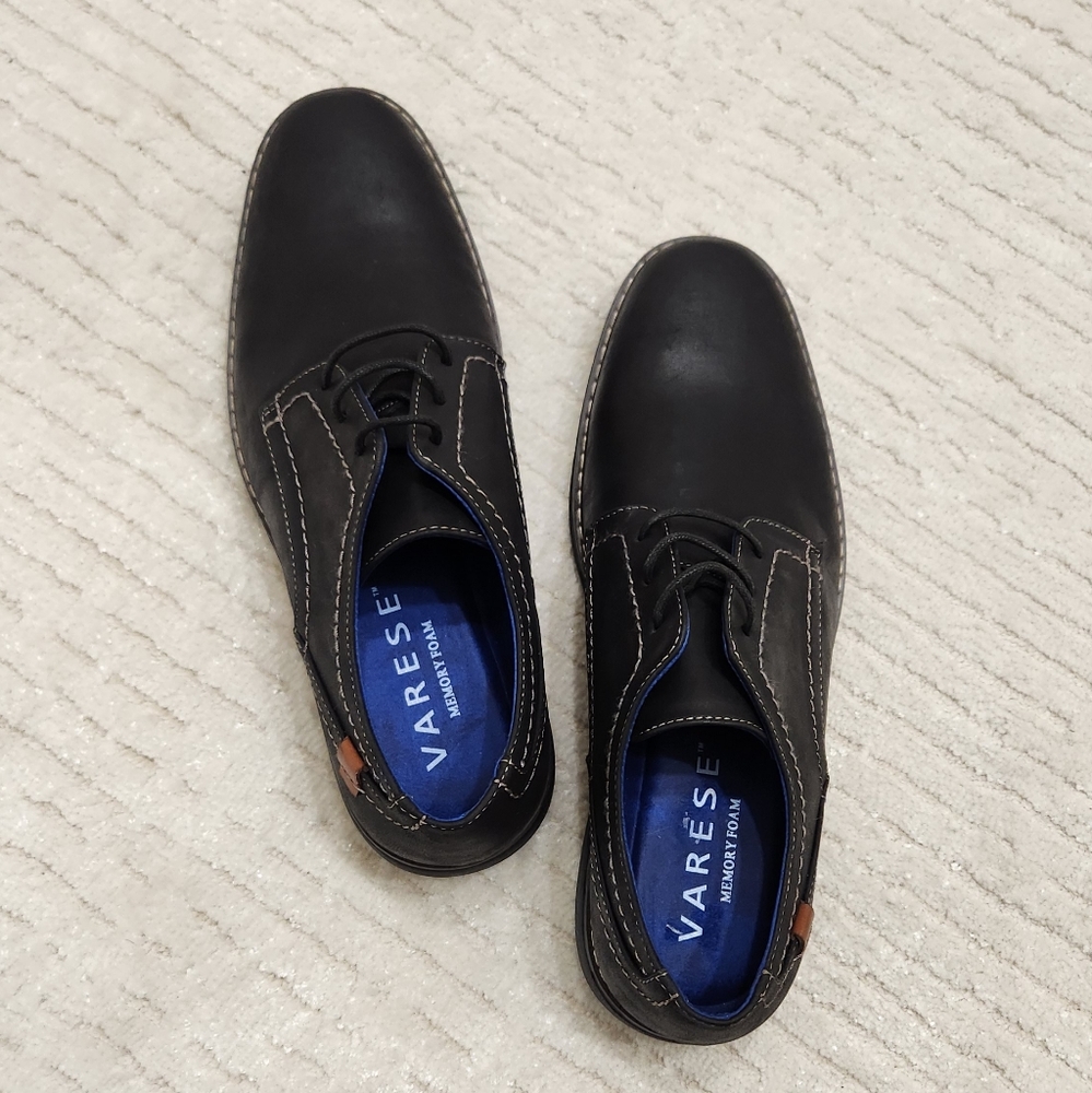 Mens Black Varese William Oxford shoes
